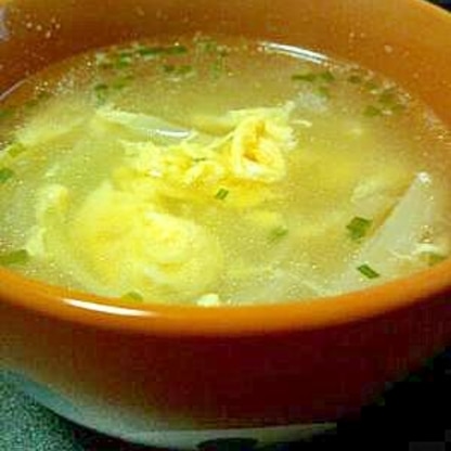 焼き肉屋さんの卵スープ